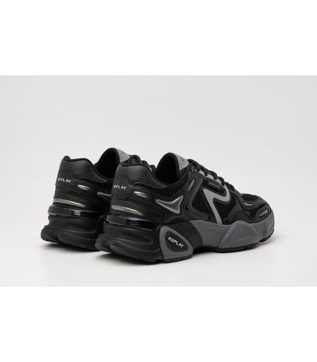 ボリュームハイテクスニーカー 詳細画像 ブラック 2